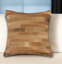 18" X 18" X 5" Brown  Pillow