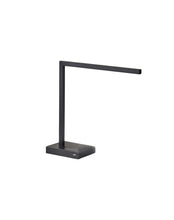 Slender Bar Black Metal Led Charging Desk Light