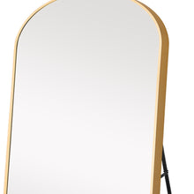 Gold Arched Full-length Standing Mirror