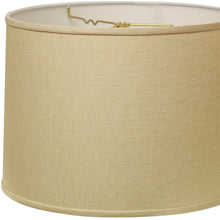 18" Dark Wheat Throwback Drum Linen Lampshade