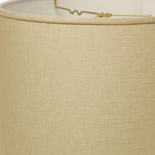 18" Dark Wheat Throwback Drum Linen Lampshade