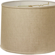 18" Dark Wheat Throwback Drum Linen Lampshade