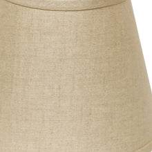 8" Dark Wheat Hardback Empire Linen Lampshade