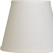 8" Parchment Biege Hardback Empire Linen Lampshade