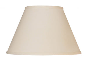 12" Ivory Premium Empire Slanted No Slub Lampshade