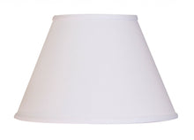 12" White Premium Empire Slanted No Slub Lampshade