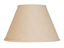 12" Dark Wheat Premium Empire Slanted Linen Lampshade