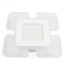 White Modern Acrylic LED Square Ceiling Light