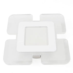 White Modern Acrylic LED Square Ceiling Light