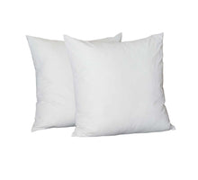 Set of Two 22" White Throw Pillow Covers