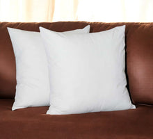 Set of Two 22" White Throw Pillow Covers