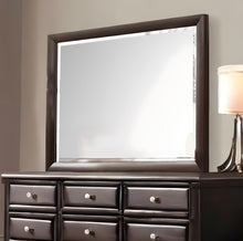 36" Merlot Wood Framed Mounted Dresser Mirror