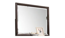 36" Merlot Wood Framed Mounted Dresser Mirror