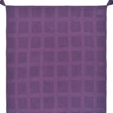 50" X 60" Purple Woven Cotton Throw Blanket with Tassels