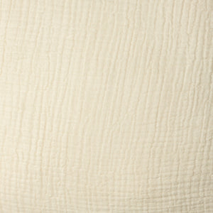 20" X 20" Light Beige And Dark Beige 100% Cotton Zippered Pillow