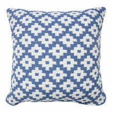 20" X 20" Black And White 100% Cotton Geometric Zippered Pillow