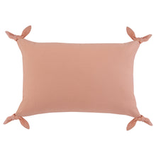 16" X 24" Burnt Orange 100% Cotton Zippered Pillow