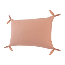 16" X 24" Burnt Orange 100% Cotton Zippered Pillow