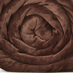 80" X 60" Blush Knitted Polyester Plush Throw Blanket