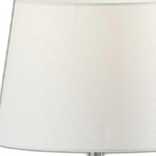 Light Purple Rectangular Bottle Glass Table Lamp